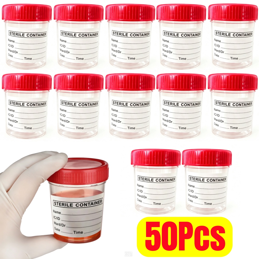 ถ้วยเก็บปัสสาวะพลาสติกแบบใช้แล - Plastic Cup 50Pcs บทวิจารณ์และราคา