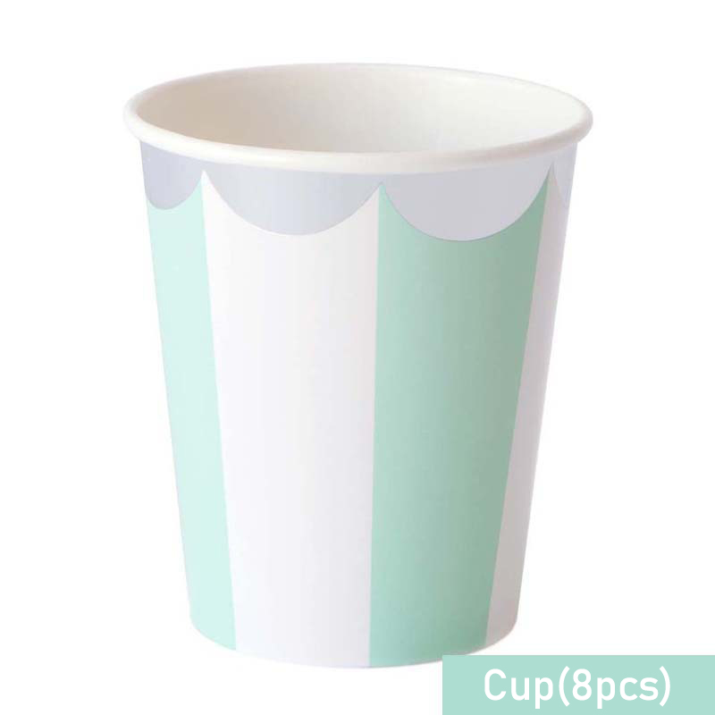 ลาย Disposable Tableware สีชมพ - Paper Straw Color บทวิจารณ์และราคา